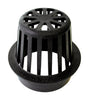 NDS 4 in. Black Round Polyolefin Atrium Grate - Deal of The Week