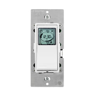 Leviton Decora Indoor Timer 120 V White - Open Box