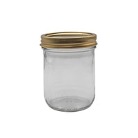 Anchor Hocking Wide Mouth Canning Jar 16 oz 12 pk - Open Box