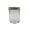 Anchor Hocking Wide Mouth Canning Jar 16 oz 12 pk - Open Box