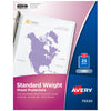 Avery 75530 Clear Standard Weight Reference Sheet Protectors (Pack of 4)