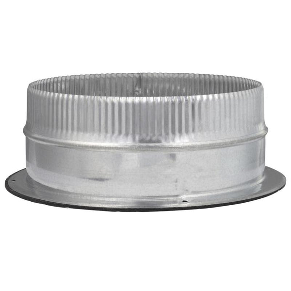 Imperial 10 in. D 26 Ga. Galvanized Steel Duct Start Collar (Pack of 4)