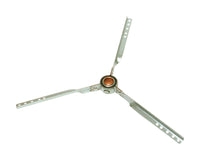 Dial 17 in. H X 17-1/2 in. W Silver Steel Ball Bearing and Cushion - Deal of The Week