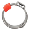Apollo PRO 1/2 in to 3/4 in. SAE 20 Silver Pinch Clamp Stainless Steel Band