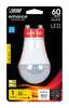 FEIT Electric Enhance A19 GU24 LED Bulb Warm White 60 watt Watt Equivalence (Pack of 4)