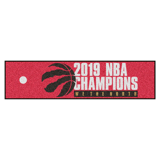 NBA - Toronto Raptors 2019 NBA Champions Putting Green Mat - 1.5ft. x 6ft.