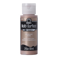 Folkart Metallic Rose Gold Hobby Paint 2 oz. (Pack of 3)