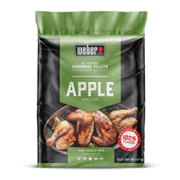 Weber SmokeFire Apple Hardwood Pellets 20 lb All Natural Wood Fuel for Grilling and Smoking
