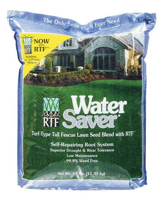 Water Saver Tall Fescue Grass Sun or Shade Grass Seed Blend 25 lb