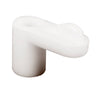 Prime-Line Bright White Plastic Screen Clip For 3/8 inch 12 pk