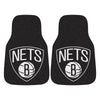 NBA - Brooklyn Nets Carpet Car Mat Set - 2 Pieces