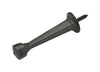 National Hardware Zinc Oil Rubbed Bronze Brown Rigid Door Stop Mounts to door 6 in.