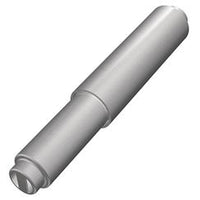 BRUSHED CHROME PAPER HOLDER - ROLLER ONLY