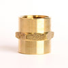 3/4 in. FPT X 3/4 in. D FPT Brass Coupling (Pack of 5)