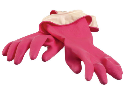 Casabella Latex Cleaning Gloves M Pink 1 pair
