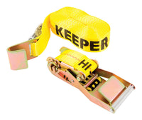 Keeper 2 in. W X 30 ft. L Yellow Tie Down Strap 3333 lb 1 pk