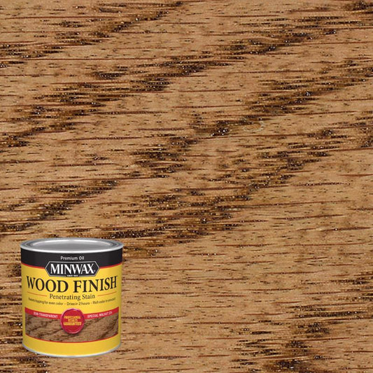 Minwax Wood Finish Semi-Transparent Special Walnut Oil-Based Wood Stain 0.5 pt.