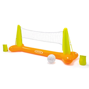 Intex Multicolor Vinyl Inflatable Volleyball Pool Game 94 L x 36 H x 25 W in. for Age 6+ Year