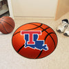 Louisiana Tech University Basketball Rug - 27in. Diameter