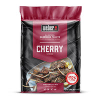 Weber SmokeFire Cherry Hardwood Pellets 20 lb All Natural Wood Fuel for Grilling and Smoking