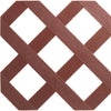 Grid Axcents 48 in. W X 8 ft. L Adobe Plastic Lattice Panel