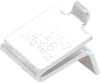Knape & Vogt White Steel Pilaster Nails and Shelf Clips 23 Ga. 25 lb. (Pack of 10).
