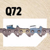 Oregon PowerCut Q72 18 in. Chainsaw Chain 72 links