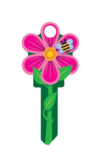 Lucky Line Key Shapes Flower House Key Blank KW1/11 Double sided For Kwikset (Pack of 5)