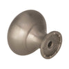 Amerock Allison Round Cabinet Knob 1-1/4 in. Dia. 1-3/16 in. Satin Nickel 1 pk (Pack of 25)