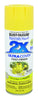 Rust-Oleum Painter's Touch Ultra Cover Gloss Sun Yellow Spray Paint 12 oz. (Pack of 6)