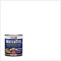 Zinsser WaterTite Bright White Smooth Water-Based Acrylic Copolymer Waterproofing Paint 1 qt. - Deal of The Week