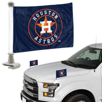 MLB - Houston Astros Ambassador Car Flags - 2 Pack
