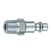 Tru-Flate Steel 1/4 in. I/M Style Plug 3/8 in. Male 1 pc