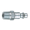 Tru-Flate Steel 1/4 in. I/M Style Plug 3/8 in. Male 1 pc