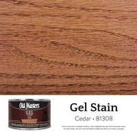 Old Masters Cedar Gel Stain 1 pt. (Pack of 4)