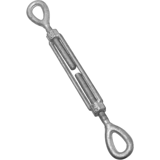 National Hardware Galvanized Silver Steel Turnbuckle (Pack of 10)