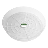 Crescent Garden 2 in. H X 14 in. D Plastic Plant Saucer Clear (Pack of 25)