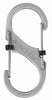 Nite Ize S-Biner Slidelock 1.8 in. D Stainless Steel Silver Carabiner Key Chain
