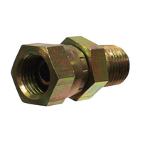 Apache Steel 1/2 in. D X 3/8 in. D Hydraulic Adapter 1 pk