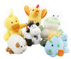 Multipet Look Who's Talking Assorted Animal Cat Toy 3 in. 1 pk