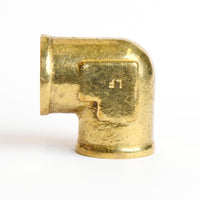 1/2 in. FPT X 1/2 in. D FPT Brass 90 Degree Elbow (Pack of 5)