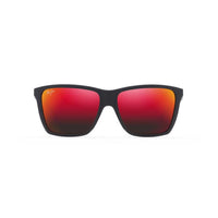 Maui Jim Cruzem Unisex Sunglasses Sunglasses Matte Black Frame Matte Black Frame Unisex Hawaii Lava