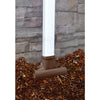 Frost King Drain Away Brown Plastic Downspout Extension 48 L x 2.8 H x 8.5 W in. - Open Box