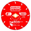 Diablo 6 in. D X 7/8 in. Diamond Metal Cut-Off Wheel - Open Box