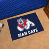 Fresno State Blue Man Cave Rug - 19in. x 30in.