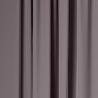 Umbra Twilight Charcoal Blackout Curtains 52 in. W X 63 in. L (Pack of 2)
