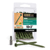 Deck Plus No. 10  x 3 in. L Star Flat Head Exterior Deck Screws 40 pk