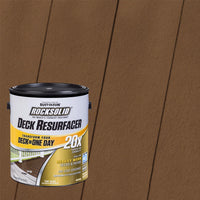 Rust-Oleum RockSolid 20X Deck Resurfacer Semi-Transparent Tintable Tint Base Deck Resurfacer 1 gal. (Pack of 2)