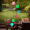 Globe Electric Skylar Metal/Plastic 29 in. Wind Chime (Pack of 4)