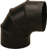 Imperial Manufacturing Group Bm0015 7 Black 90° Adjustable Stovepipe Elbow  (Pack Of 4)